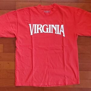 Virginia Orange Pharell Jellyfish Tee Size Large